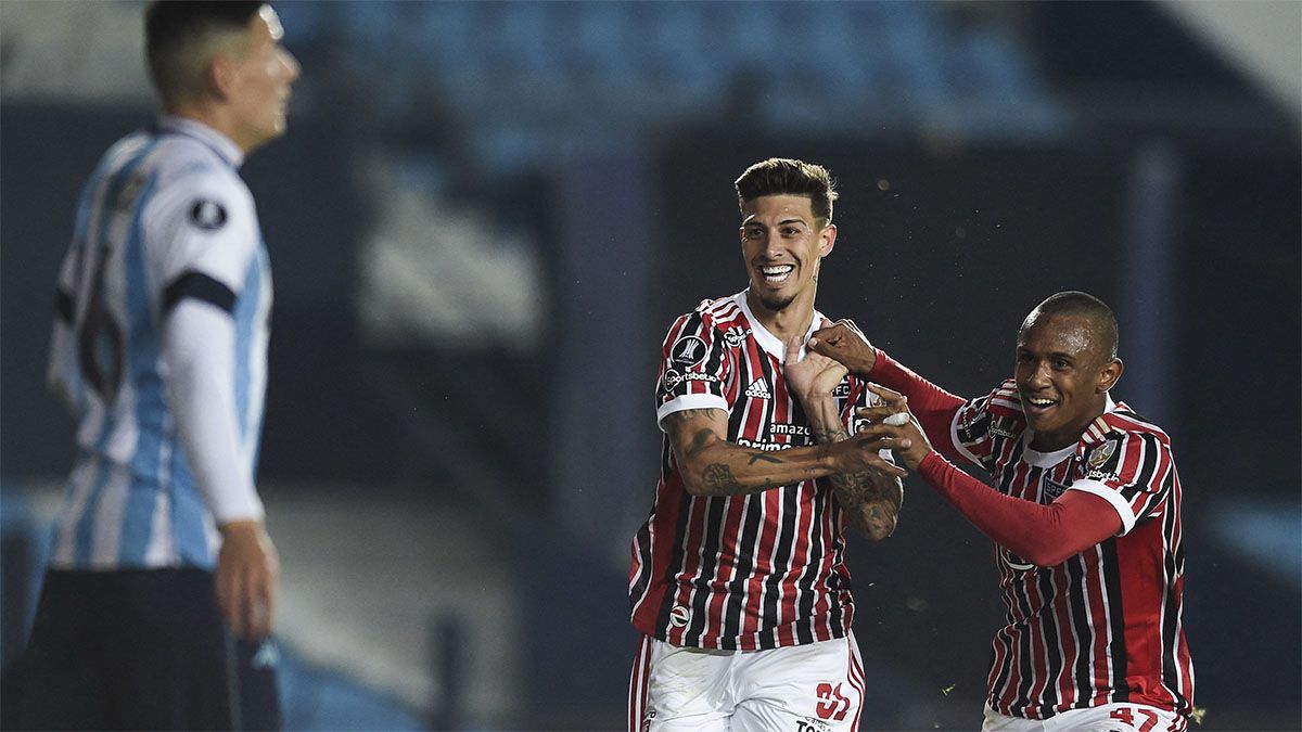 Racing fue eliminado por San Pablo