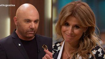 ¡Tremendo! El picante reto de Germán Martitegui a Flavia Palmiero en Masterchef Celebrity 