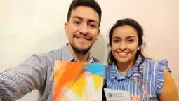 Matías y Dagma son dos hermanos que tienen un emprendiemiento de reciclado de papel.