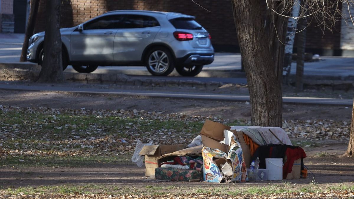 En este invierno se advierte más gente en situación de calle. En este invierno se advierte más gente en situación de calle.