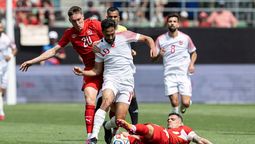 Poco pudo hacer el Messi de Jordania frente a Suiza.