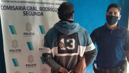 El hombre quedó detenido por asesinar a su esposa al golpearle la cabeza contra una pared de la vivienda que compartían en General Rodríguez
