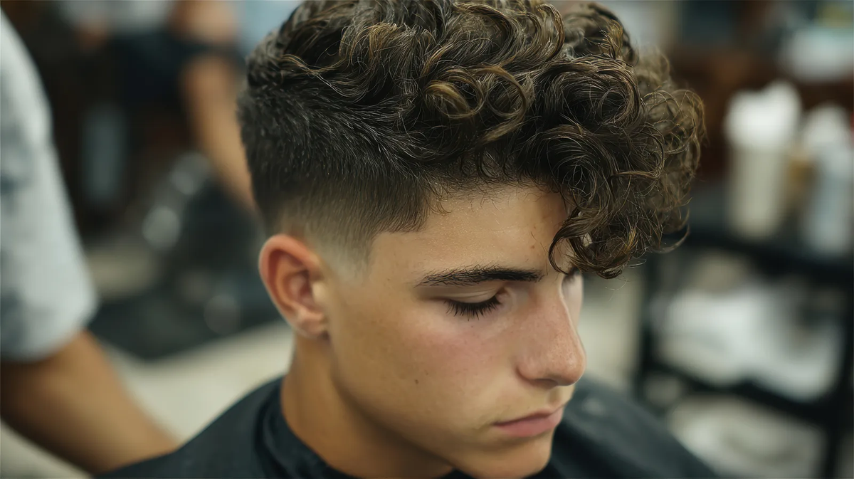 El corte de pelo low tapper es fácil de mantener. Imagen: GQ. El corte de pelo low tapper es fácil de mantener. Imagen: GQ.