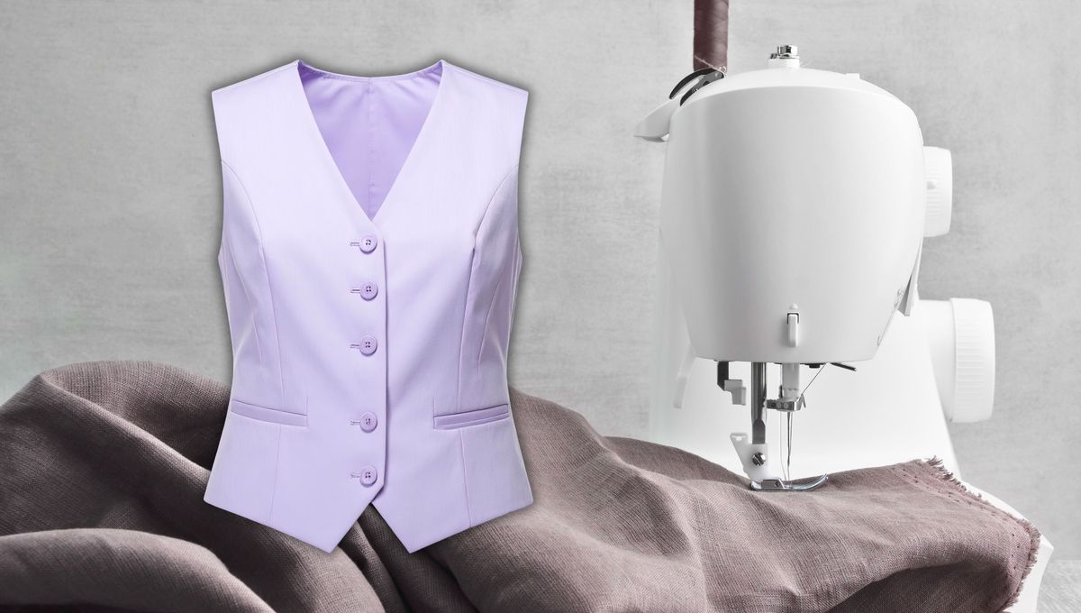 Te explico cómo coser un chaleco sastrero en casa y con un truco DIY de hilos