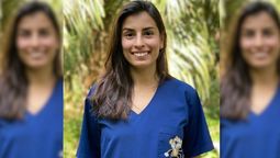 La veterinaria mendocina Agustina Tapia (33) emigró hace 2 años a África para especializarse en atención de grandes simios. La veterinaria mendocina Agustina Tapia (33) emigró hace 2 años a África para especializarse en atención de grandes simios.