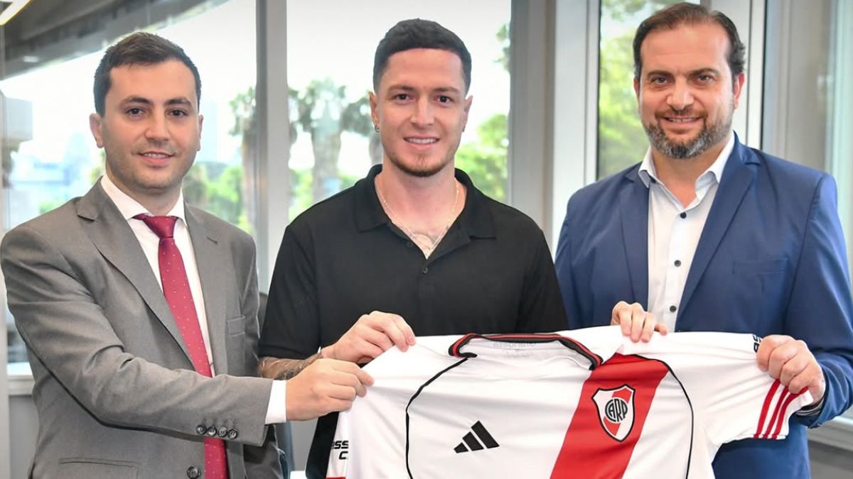 Ya es oficial: River confirmó el pase de Aníbal Moreno y reveló detalles de la transferencia