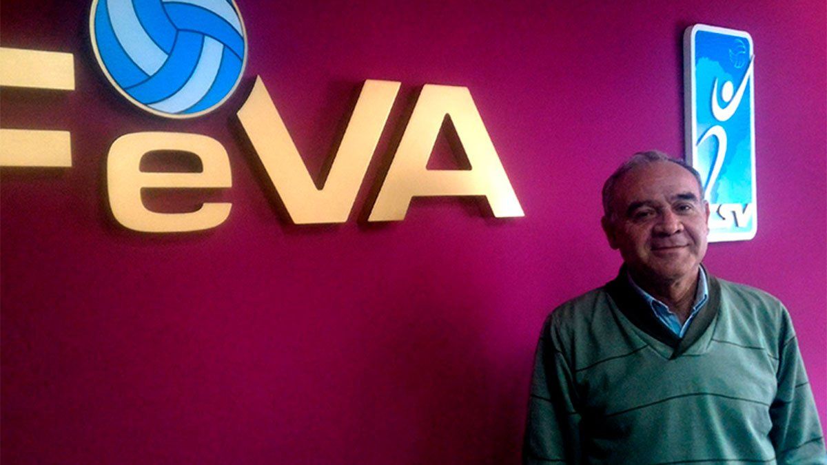 Murió el presidente de la Federación del Voleibol Argentino