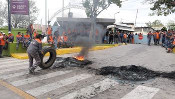 Imputaron al municipal que dañó el camión de Bomberos durante la manifestación en Godoy Cruz