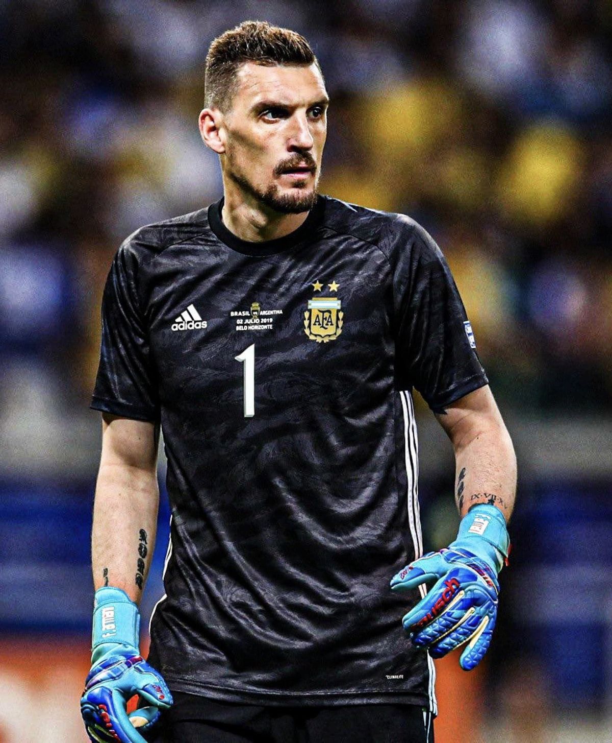 Franco Armani fue mayormente suplente en la era Scaloni en la Selección argentina. 