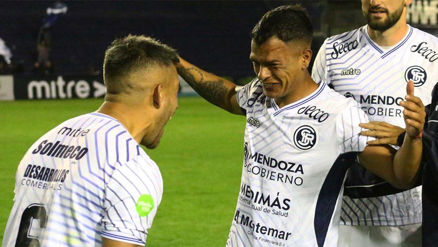 La emoción de marcar su primer gol con la casaca de Lepra