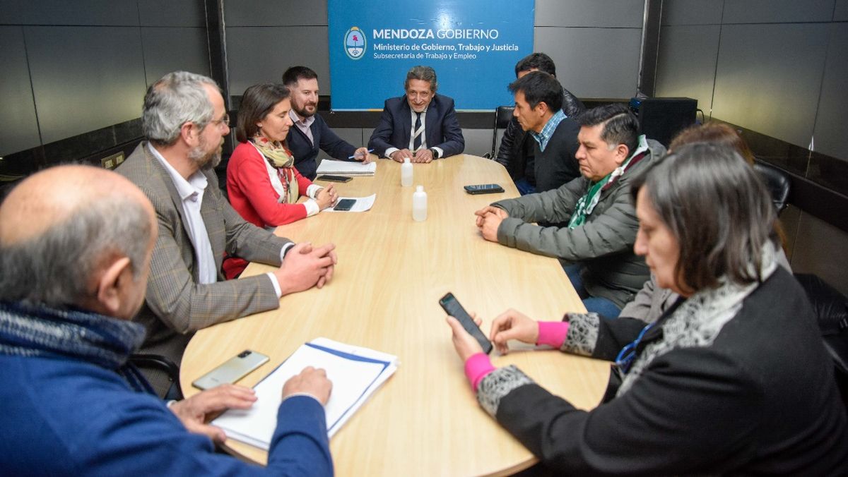 La mesa paritaria entre el Gobierno y los representantes de Judiciales.