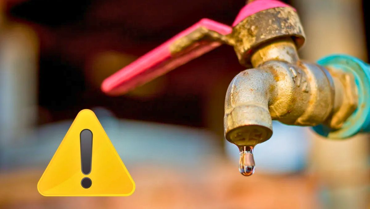 Arranca noviembre con un corte de agua: qué zona se queda sin servicio