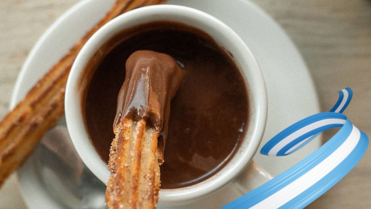Receta: chocolate caliente patrio para acompañar los churros. Foto: Diario Uno.