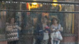 Nuevo alerta a corto plazo por lluvias intensas con ráfagas