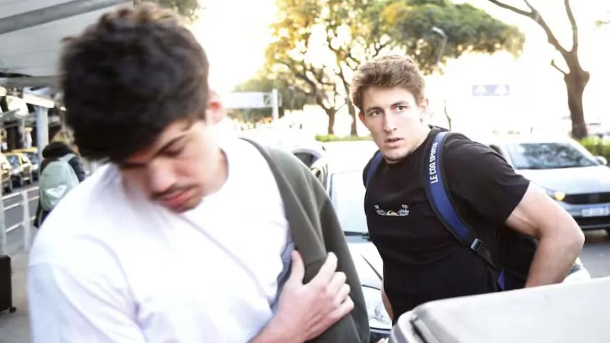 Los rugbiers franceses acusados de abuso sexual cuando llegaron a Buenos Aires. Los rugbiers franceses acusados de abuso sexual cuando llegaron a Buenos Aires.