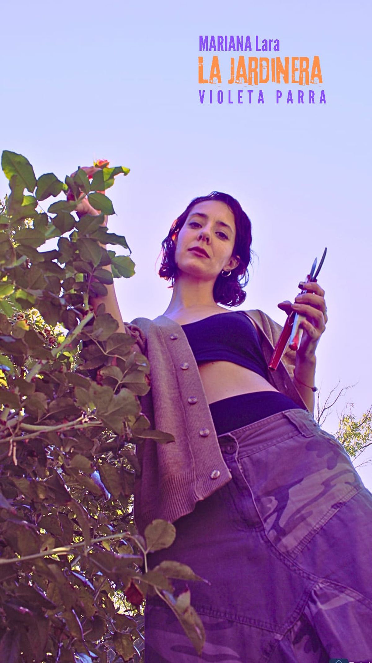 La jardinera, clásico de Violeta Parra es uno de los cortes del disco. La jardinera, clásico de Violeta Parra es uno de los cortes del disco.