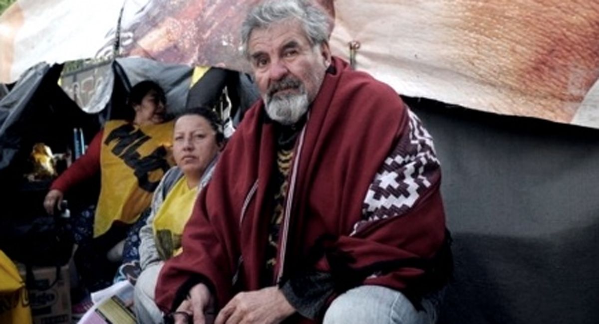 El líder piquetero Raúl Castells.