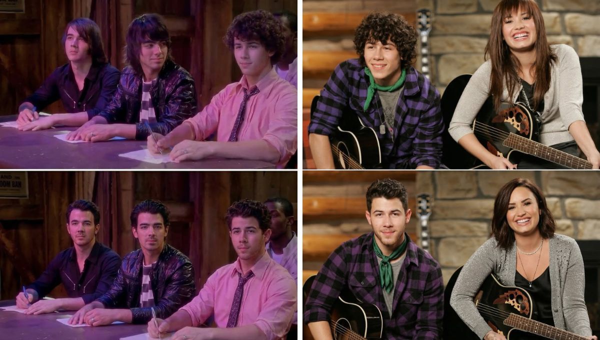 Así se verían los protagonistas de Camp Rock en la actualidad, según la IA. Así se verían los protagonistas de Camp Rock en la actualidad, según la IA.