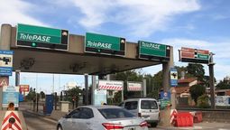 Desee este jueves será más caro el peaje en las rutas nacionales.