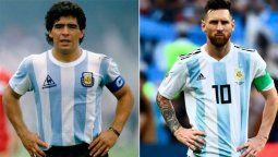 No se puede comparar a Maradona con Messi