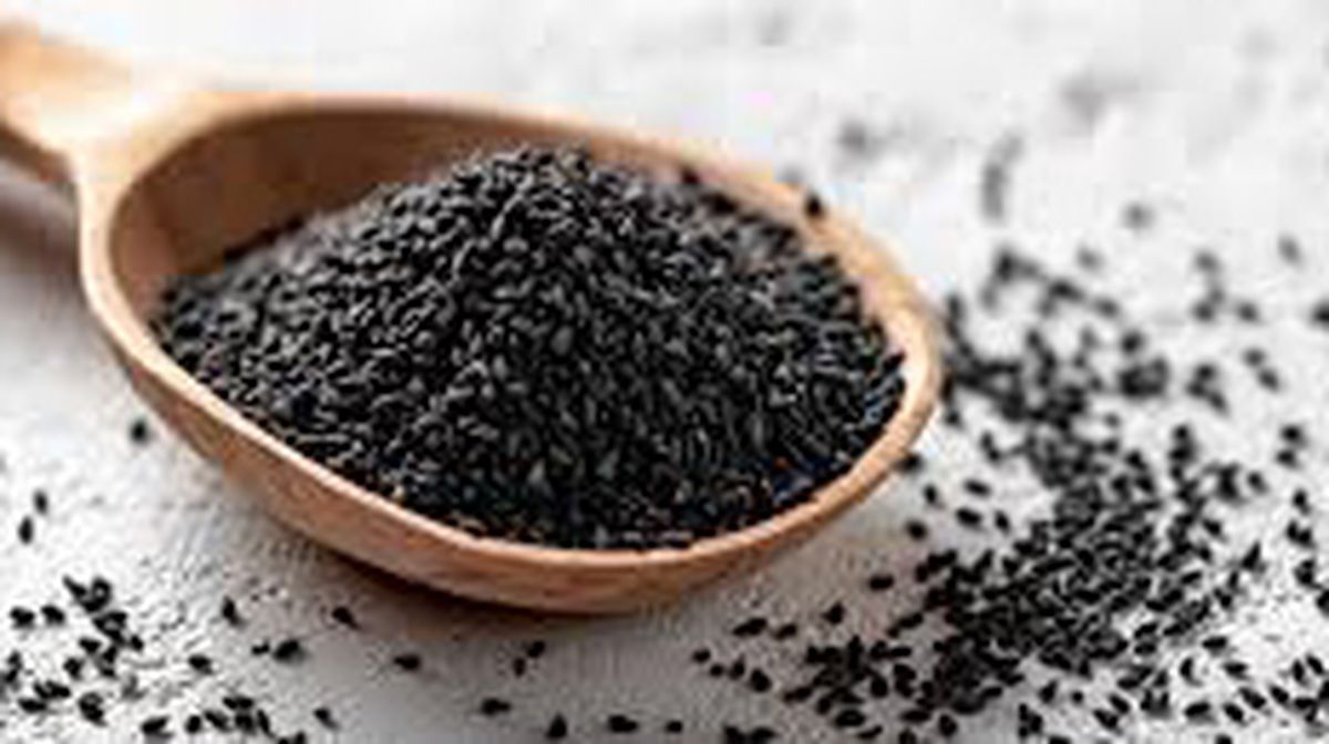 Semillas de comino negro. Semillas de comino negro.