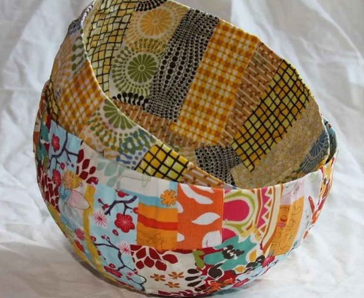 Así quedarán tus paneras de retazos de tela reciclados. Así quedarán tus paneras de retazos de tela reciclados.