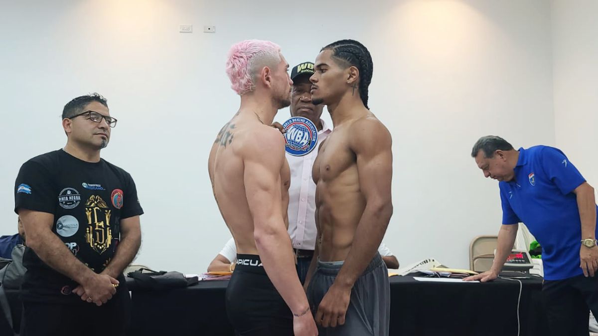 Cara a cara. Coki Soto y José Núñez pelean este sábado a la medianoche por el título Fedelatin AMB de peso ligero en Panamá. Cara a cara. Coki Soto y José Núñez pelean este sábado a la medianoche por el título Fedelatin AMB de peso ligero en Panamá.