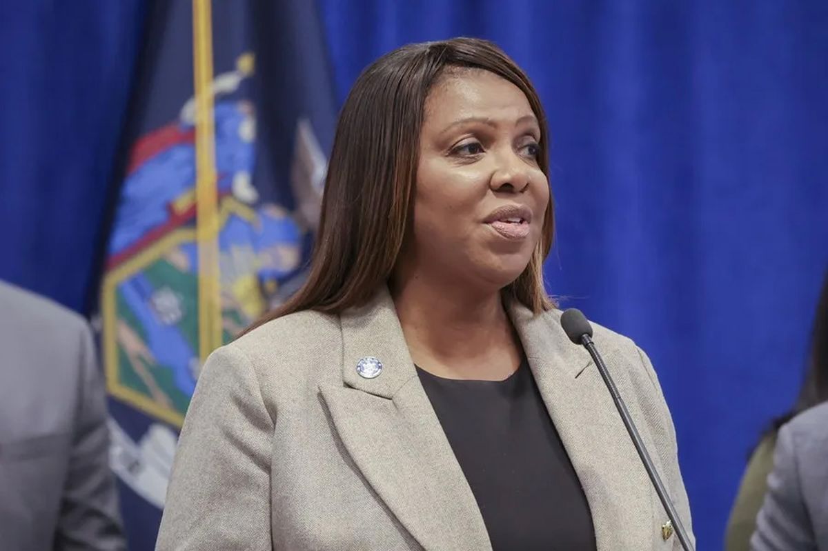 La fiscal general de Nueva York, la demócrata Letitia James. Crédito: EFE. La fiscal general de Nueva York, la demócrata Letitia James. Crédito: EFE.