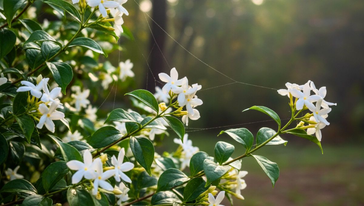 Telarañas en el jazmín, la plaga que amenaza tu planta y la destruye en poco tiempo