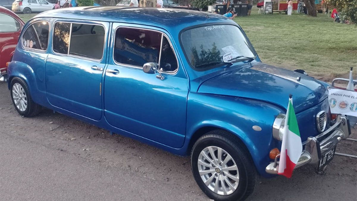El Fiat 600 limousine que sorprendió a los fanáticos del fitito.