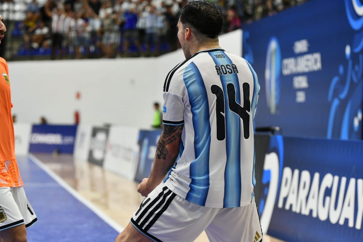 El gol de Matías Rosa de la Selección argentina no alcanzó para conseguir el título.