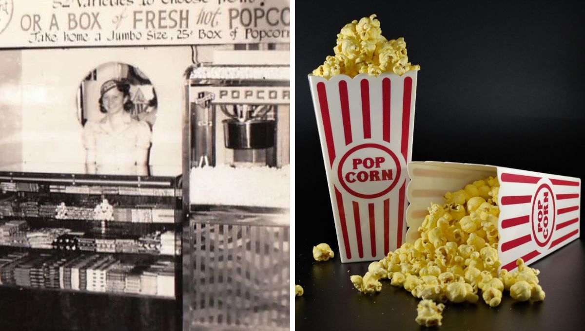 Julia Branden creó el negocio del pororó o pocorn que conocemos en la actualidad.  Julia Branden creó el negocio del pororó o pocorn que conocemos en la actualidad. 