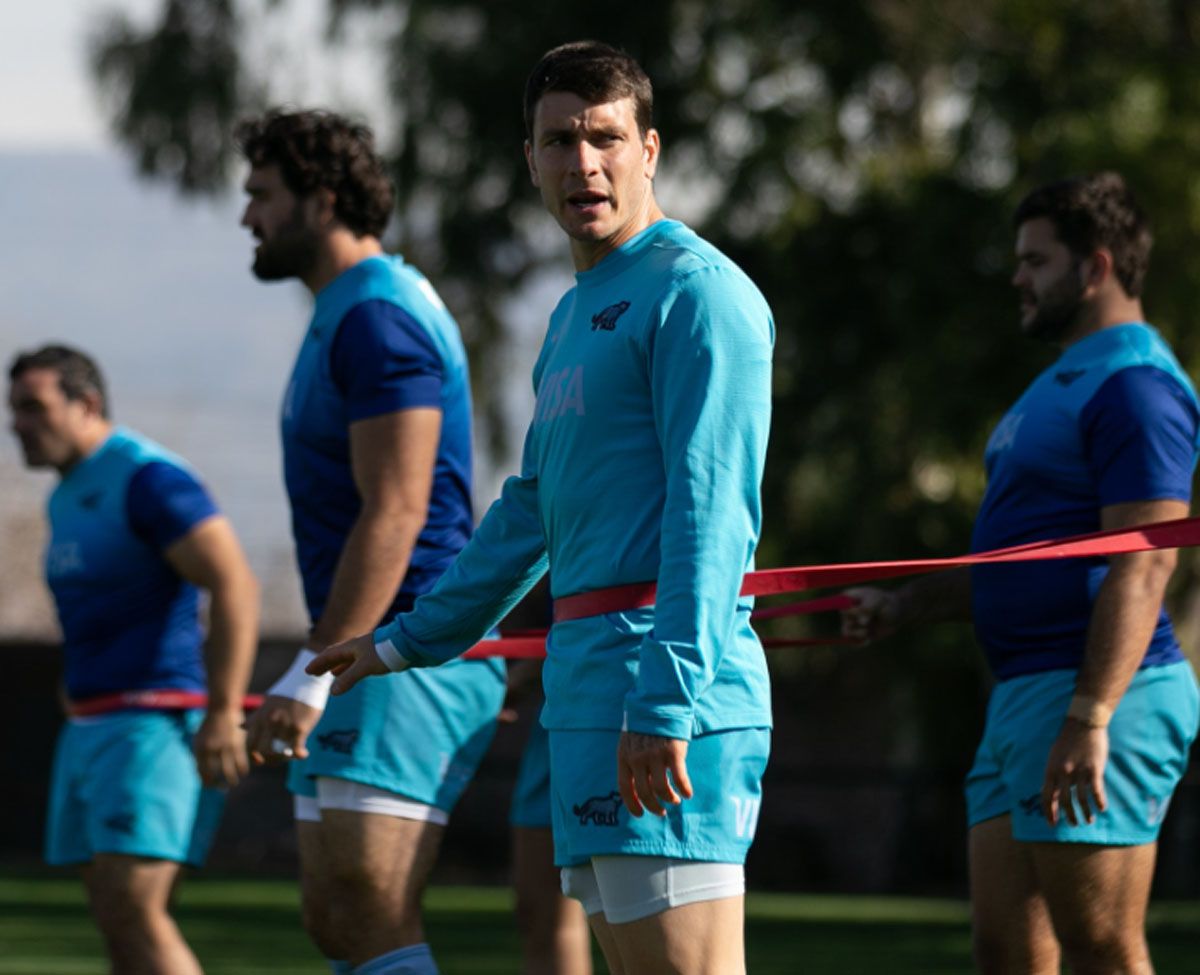 Gonzalo Bertranou es uno de los mendocinos del plantel de Los Pumas