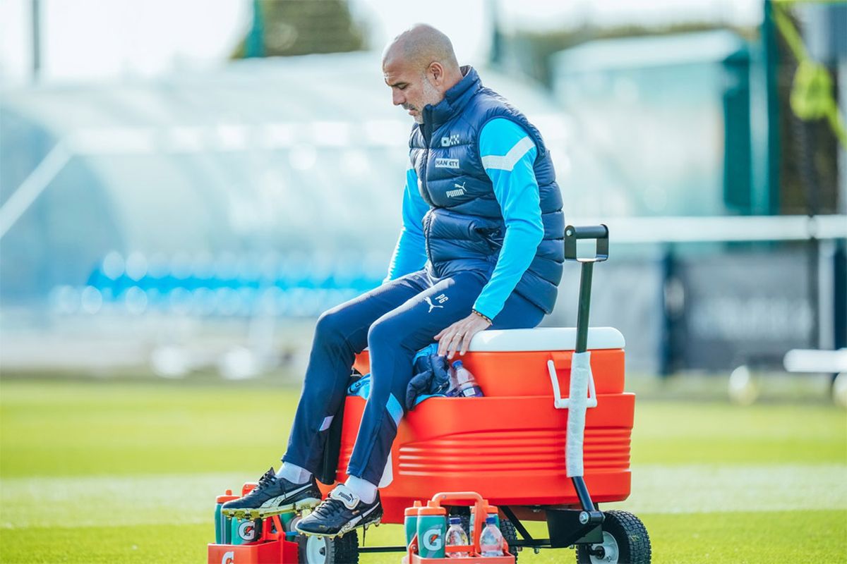 Pep Guardiola no tuvo problemas al marcar las diferencias entre Lionel Messi y Erling Haaland.