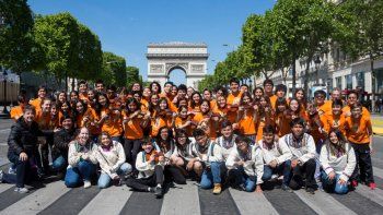 Unos 5.000 jóvenes, 20 directores y músicos internacionales animan la Marcha Sinfónica por el Clima