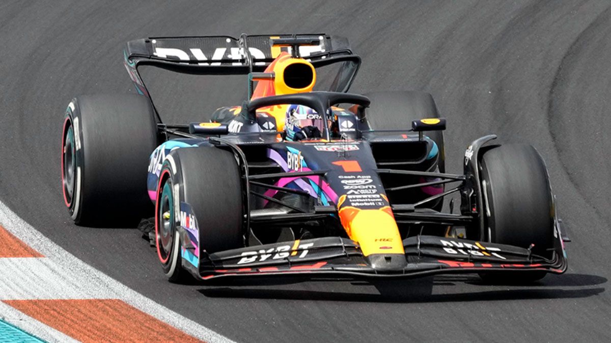 El Red Bull de Max Verstappen arrasó en el GP de Miami de F1
