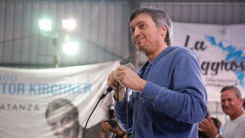 Máximo: El FMI no está en condiciones de imponer nada al Estado argentino