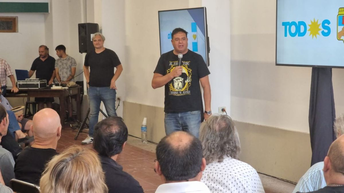 El senador provincial Rafael Moyano.