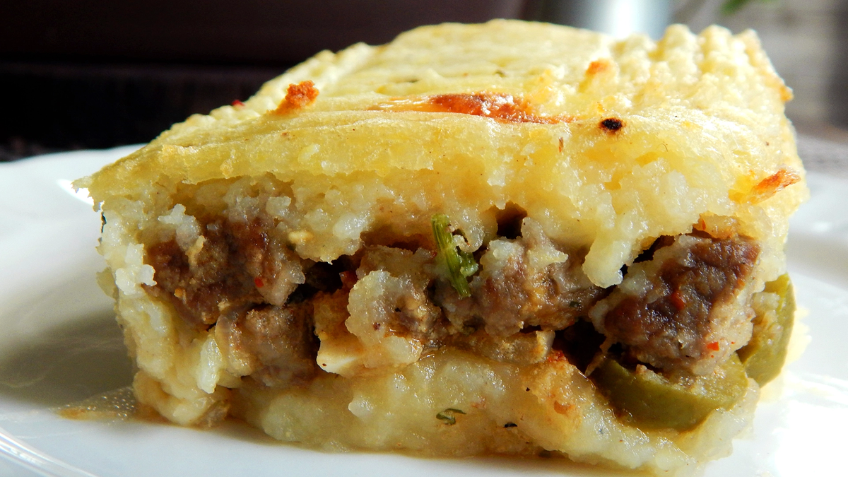 Recetas pastel de papas ¿con canela y azúcar?