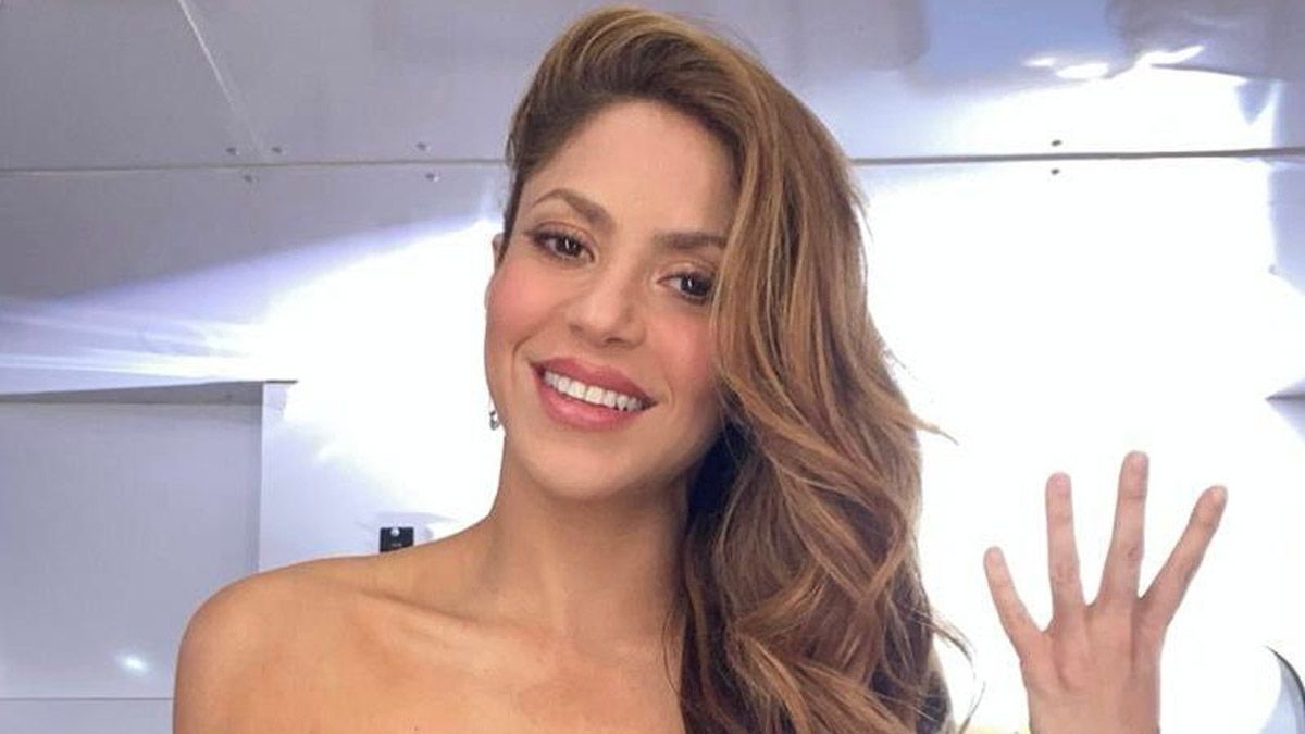 Shakira alzó la figura de su pareja