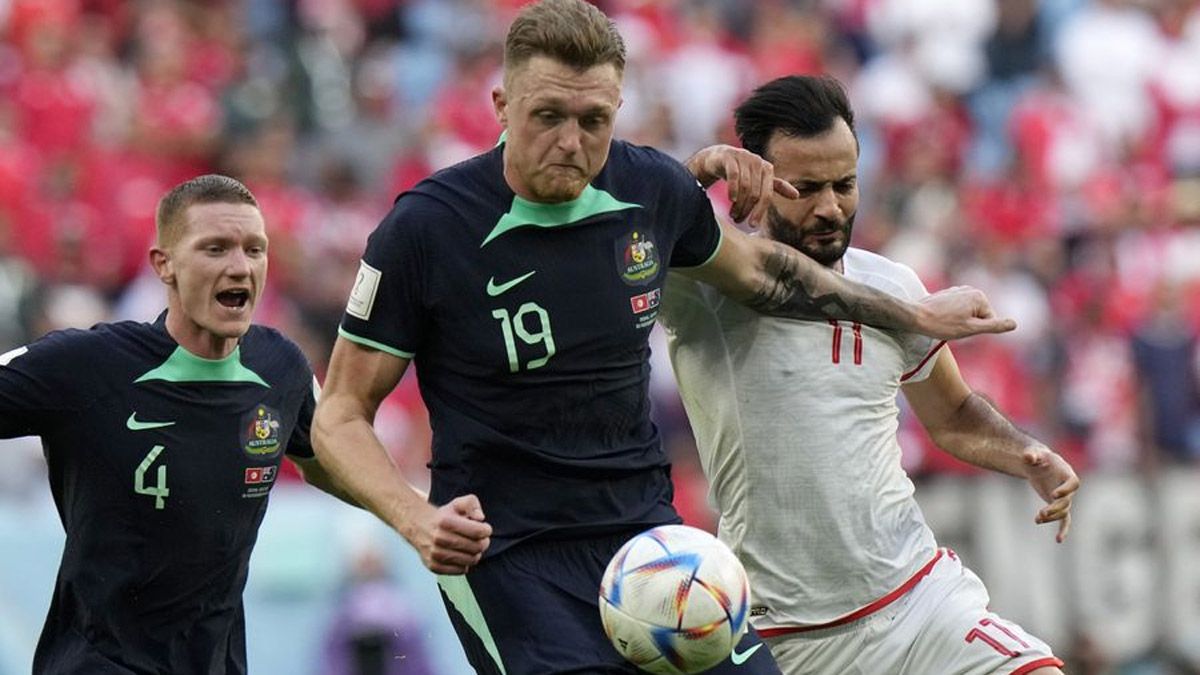 Australia derrotó 1-0 a Túnez y sueña a lo grande en el Mundial Qatar 2022.