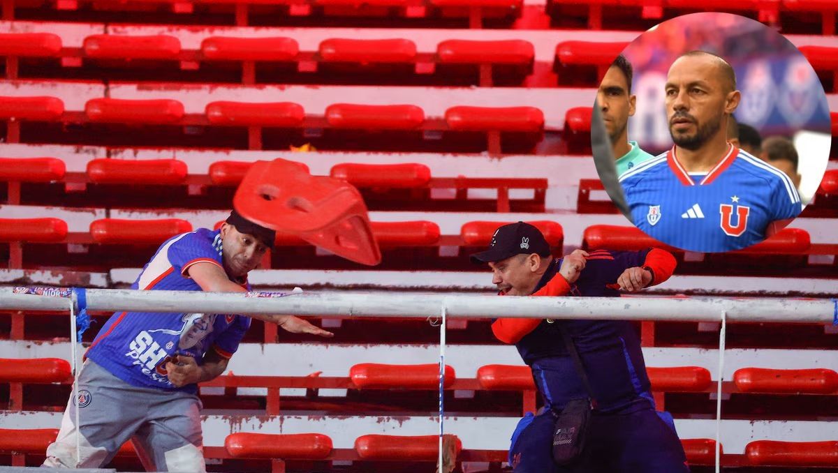Marcelo Díaz picanteó el partido contra el Colo Colo.