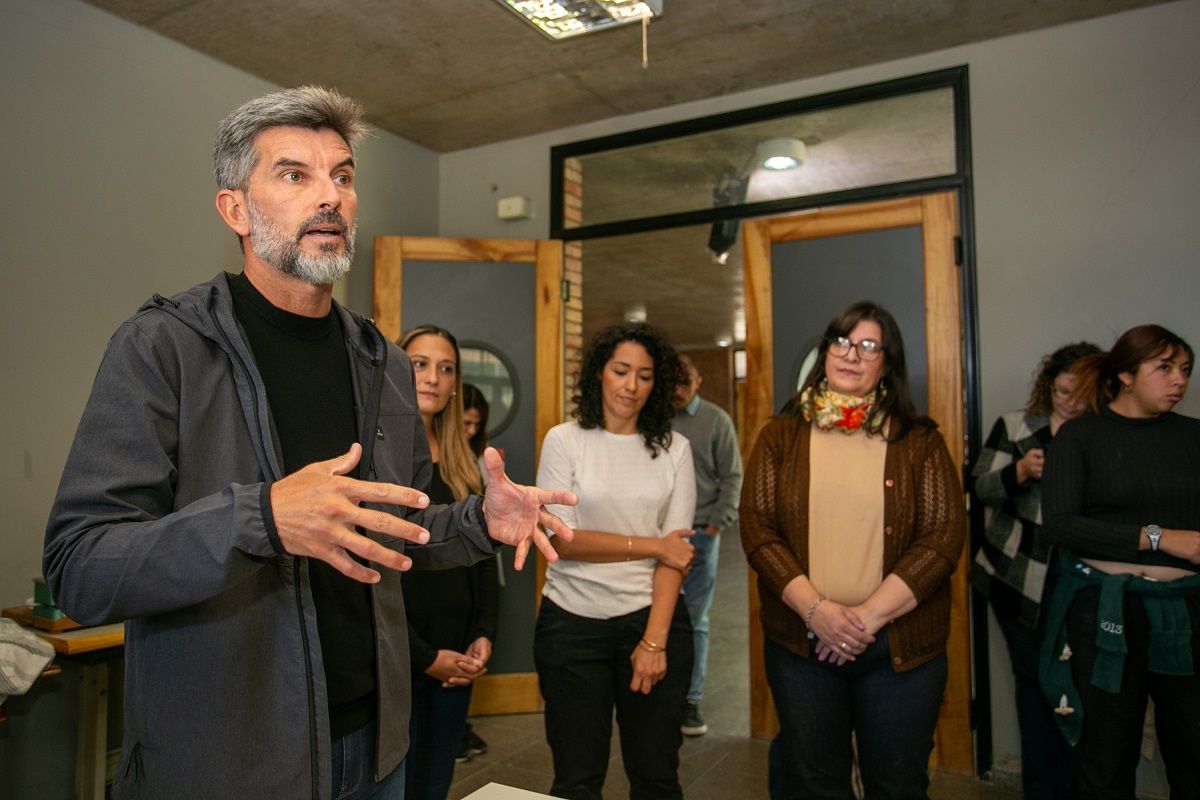 Ulpiano Suarez inauguró el Centro de Servicios Textiles de la Ciudad