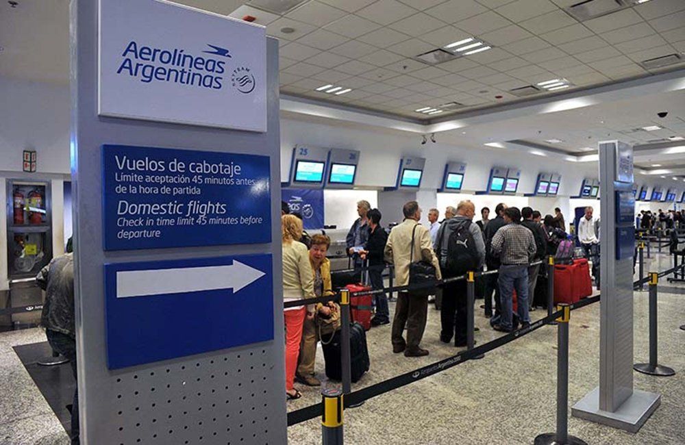 El tráfico de pasajeros en avión creció 9,5%