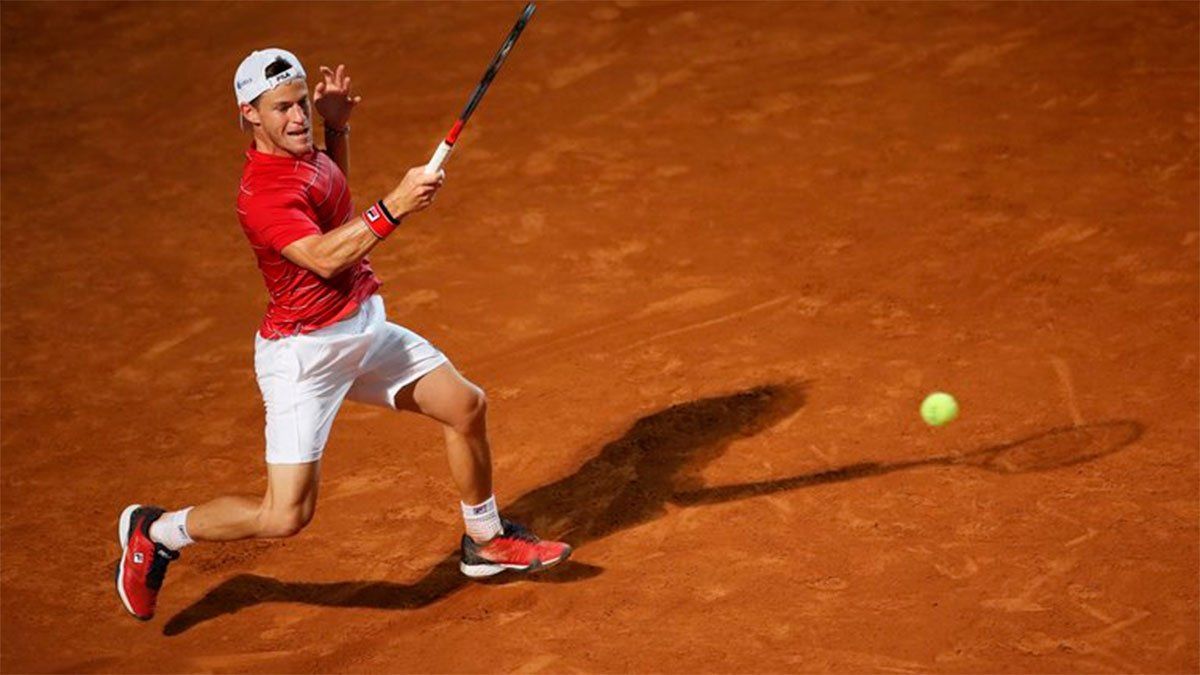 Schwartzman se metió en la final del Masters de Roma tras vencer a Shapovalov.
