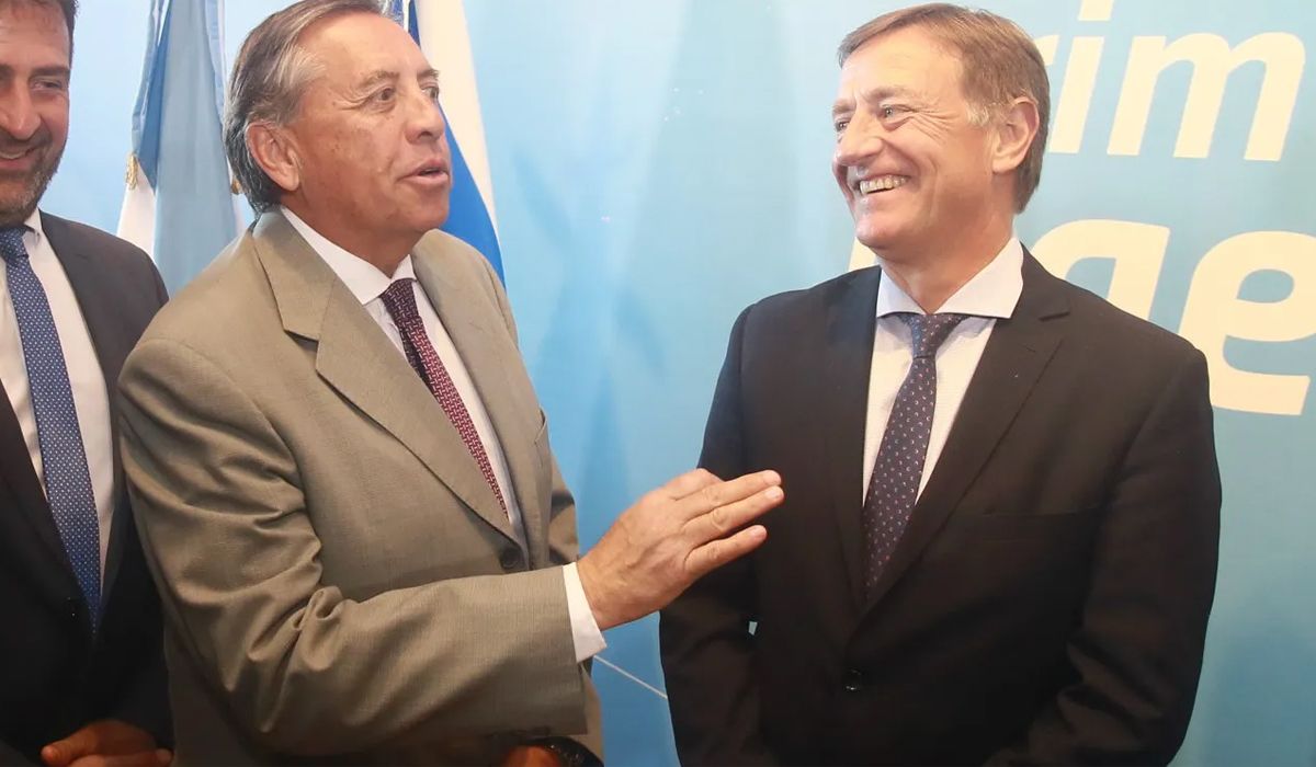 Sergio Marinelli y Rodolfo Suarez.