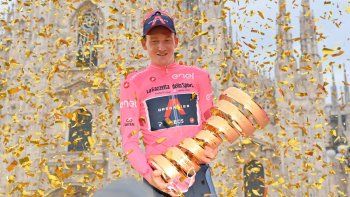Tao Geoghegan Hart, flamante campeón del Giro de Italia