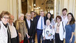 Nora Cortiñas negó estar enojada con Alberto Fernández