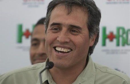 El primer humano que vieron los 33