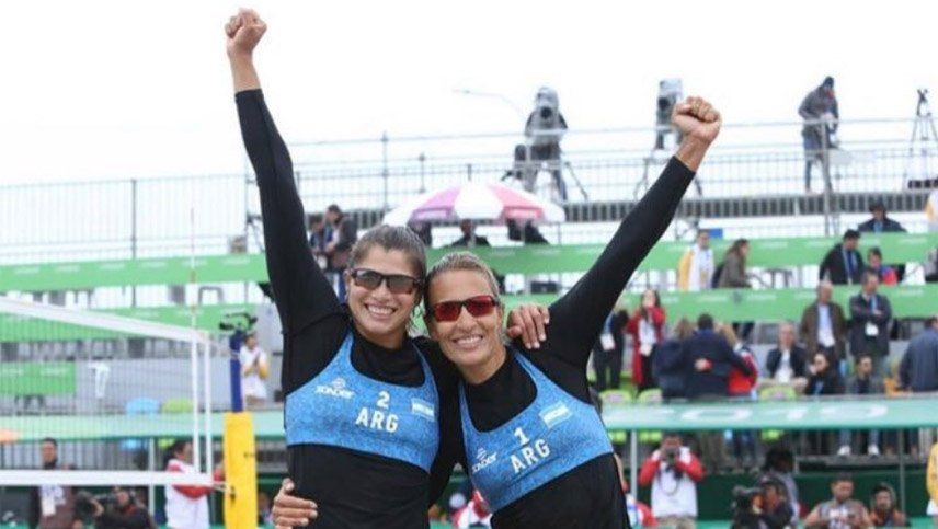 Gallay-Pereyra, flamantes finalistas en vóleibol de playa
